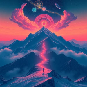 Design a rap album cover titled "The Beauty of Meteorostasis" th...