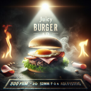 Juicy Bruger Ad