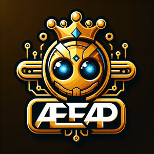 Meet **Aeap**, a royal-tech-inspired mascot that embodies a blen...