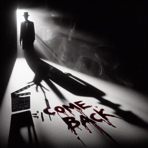 The inscription - come back in the picture, painted in blood