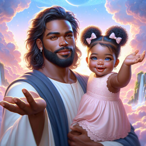 Create a 3D realistic artwork featuring the phrase 'Jesus Saves'...