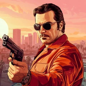 generate sigma meme in GTA style