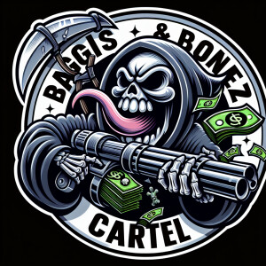 Design a highly intricate and comic like vivid circular logo fea...