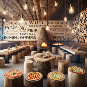 Describe a unique concept for a restaurant that combines a lumbe...