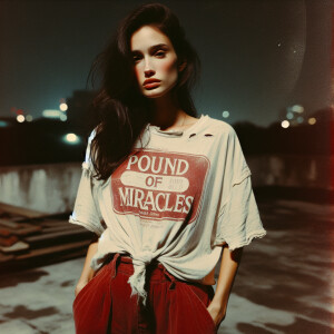 Generate a faded color film photograph from the early seventies...