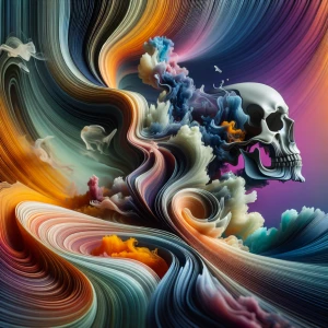 Zephyr skull flowing