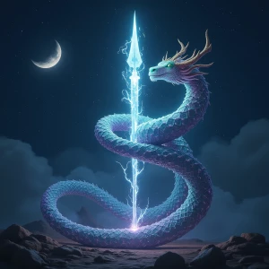 Create a mesmerizing, high-resolution image of the Zilant, a maj...