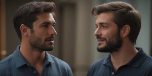 Two guy talking