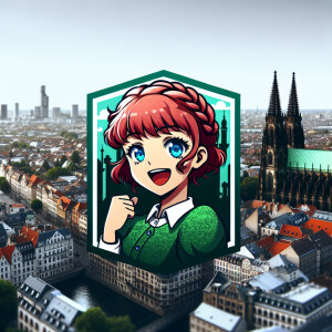 1girl, uzumaki in anime noruto, red hair, blue eyes, beautifull,...