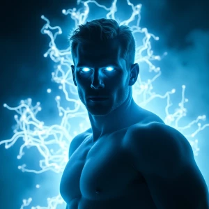 An image with cinematic lighting and shadows of Godspeed powerin...