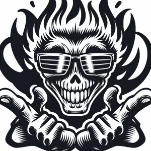 🖕😎🖕, horror core