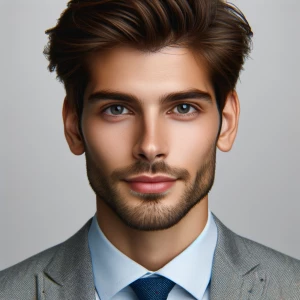 Using the attached selfie as an exact reference, generate high r...