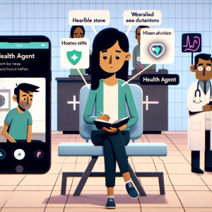 Jhon Doe is unsure about his health and is visiting 
the hospit...