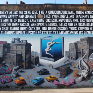 a photo of a something combined with a live being or object whic...