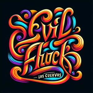 Create a crazy logo. Surprise me with the colors. Brand name the...