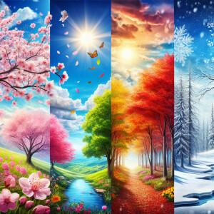 A beautiful season