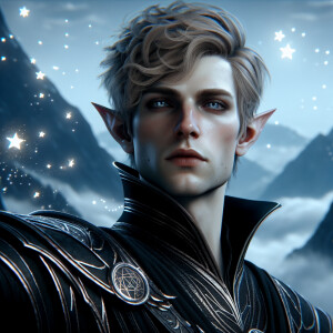 Caranthir-Ar-Fieniel from the Witcher uses magic to alter the st...