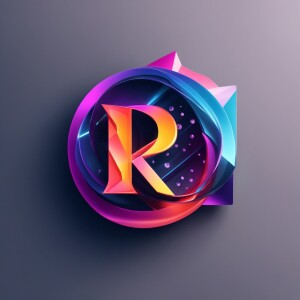 Design a logo for the fashion brand R2C2 incorporating icy diamo...