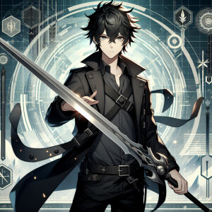 Kirito sword art online anime