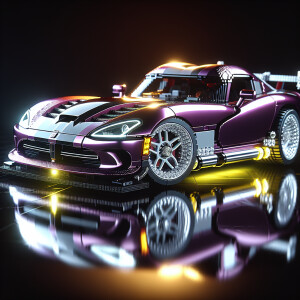 high quality professional photography, photorealistic dodge vipe...