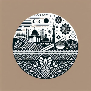 Logo for the Dagestan restaurant "SHATER"