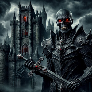 Undead black knight castle