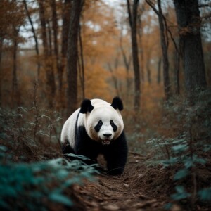 Panda bear in Kentucky