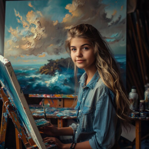 A story about young woman chasing her dream to become the best p...