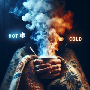 sensual hot and  cold comfort