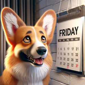 Generate a photorealistic image of an alert Pembroke Welsh Corgi...