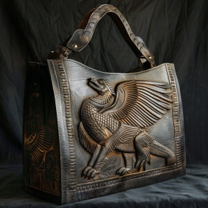 Sumerian Dragon Handbag of ancient astronauts.
