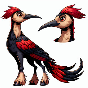 Mr Horsepower wood pecker cartoon