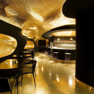 Modern Upscale restaurant called “Pringle’s Underground Kitchen,...