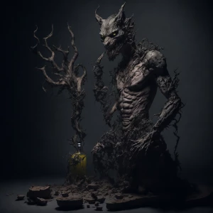 Character depiction for Gluttony inspired by the Seven Deadly Si...