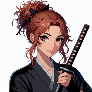 The teenage daughter of Sakura Haruno and Ichigo Kurosaki. Beaut...