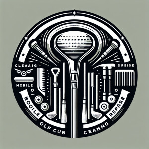 Design a sleek and professional logo for 'Clean Swing Mobile Gol...