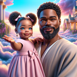 Create a 3D realistic artwork featuring the phrase 'Jesus Saves'...