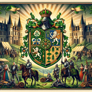 Green family crest