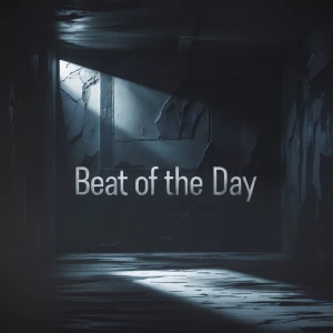 Design an album cover for the rap artist Dark Patter featuring t...