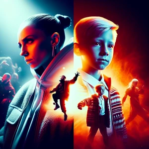 Design a rap album cover for "I DRINK NON 
" by Dark Matter feat...