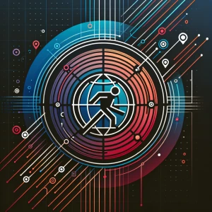 Create a logo for "Ai25 Media" that embodies a fusion of fintech...