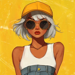 young, rebellious gta-style character. The character should have...