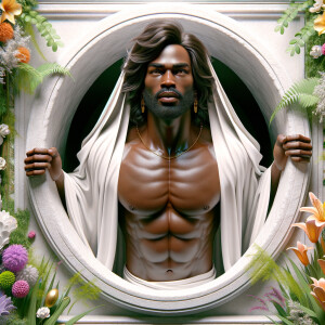 ultra 3-D realistic, perfect anatomy, perfect proportions, afric...