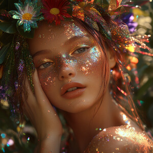 A photo portrait of cute model, high resolution, award - winning...