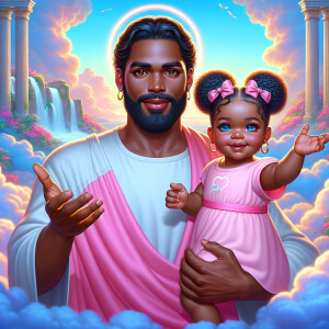 Create a 3D realistic artwork featuring the phrase 'Jesus Saves'...