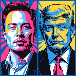 Elon Musk and Donald Trump