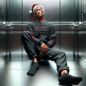 A vibrant and detailed airbrushed digital illustration of a cauc...