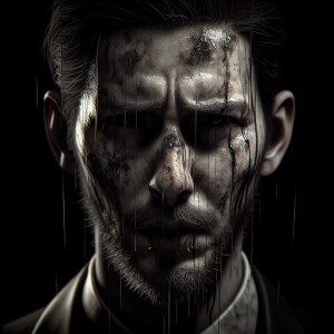 The man in the mirror can't look at me because he's guilty, ultr...