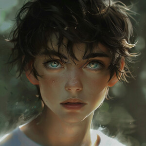 Please provide more information or context about the boy you are...
