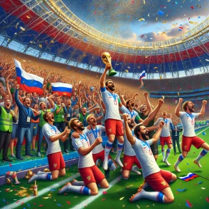 Россия выйграл чм по футболу